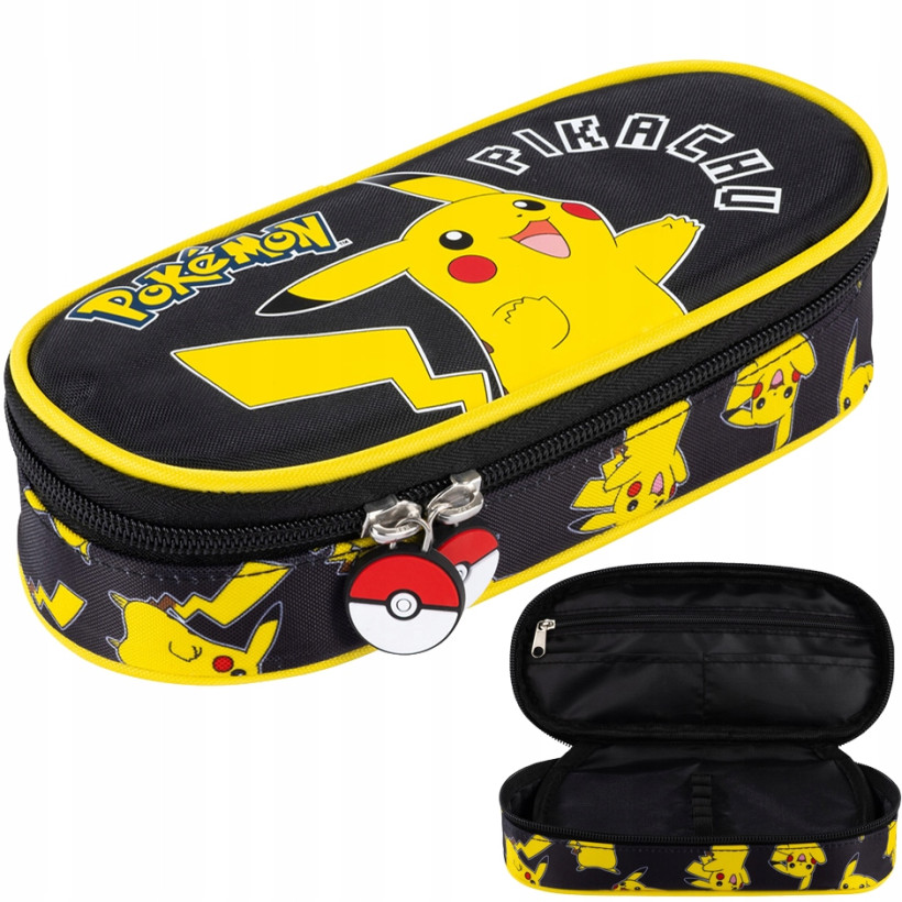 PIÓRNIK pokemon SASZETKA TUBA USZTYWNIONA NA ZAMEK POKEMON PIKACHU