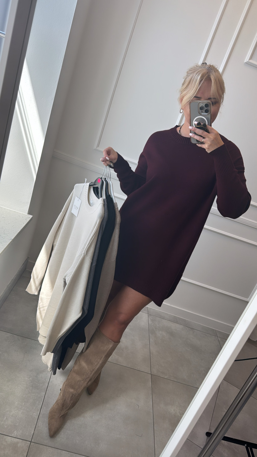 Sweter tunika 13184