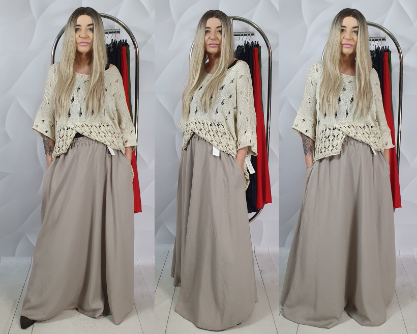 SPÓDNICA MAXI DERLENA  660941 SWC/D   %PROMOCJA DNIA 