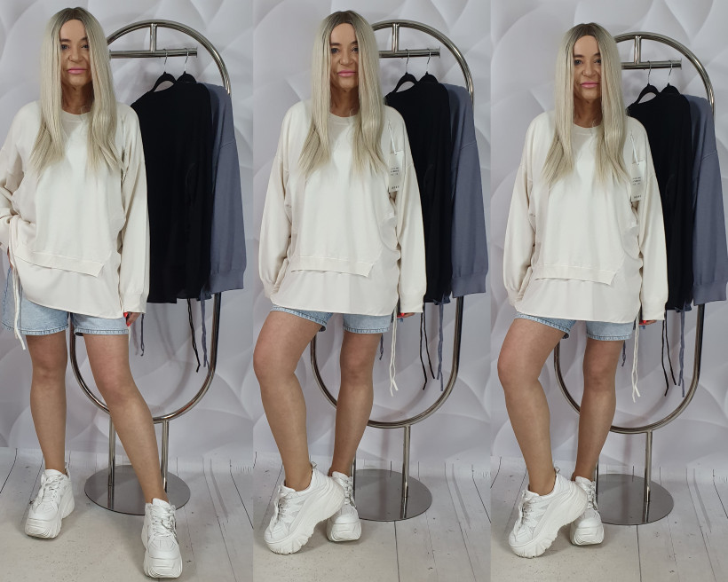 SWETER BINGA  BW 07167 RB3  BEATAY WOMEN