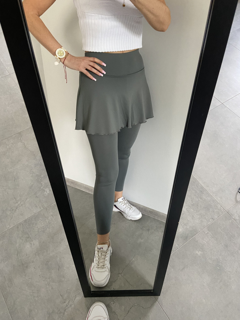 Legginsy 106 ze spódniczką