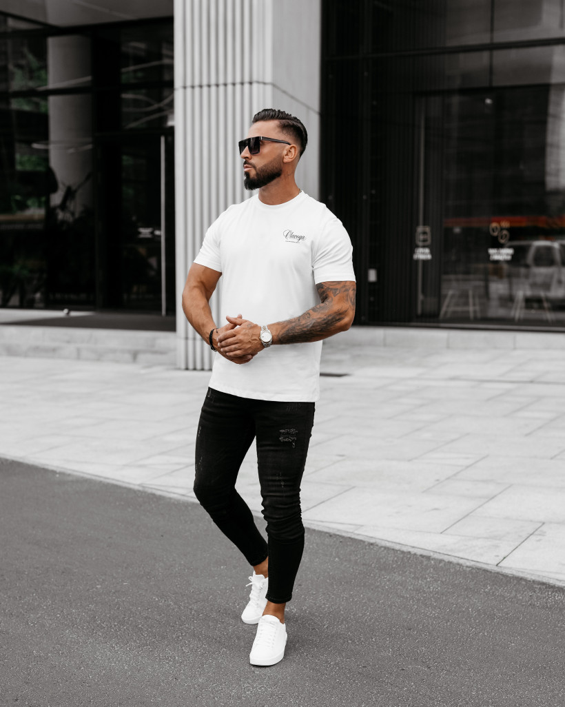 T-shirt męski OLAVOGA SORO 2025 ecru
