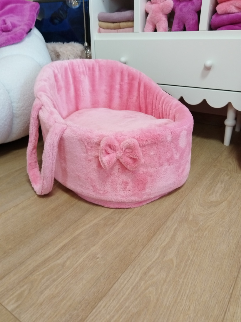 Housse pour Berceau Pilou Rose Acidulé