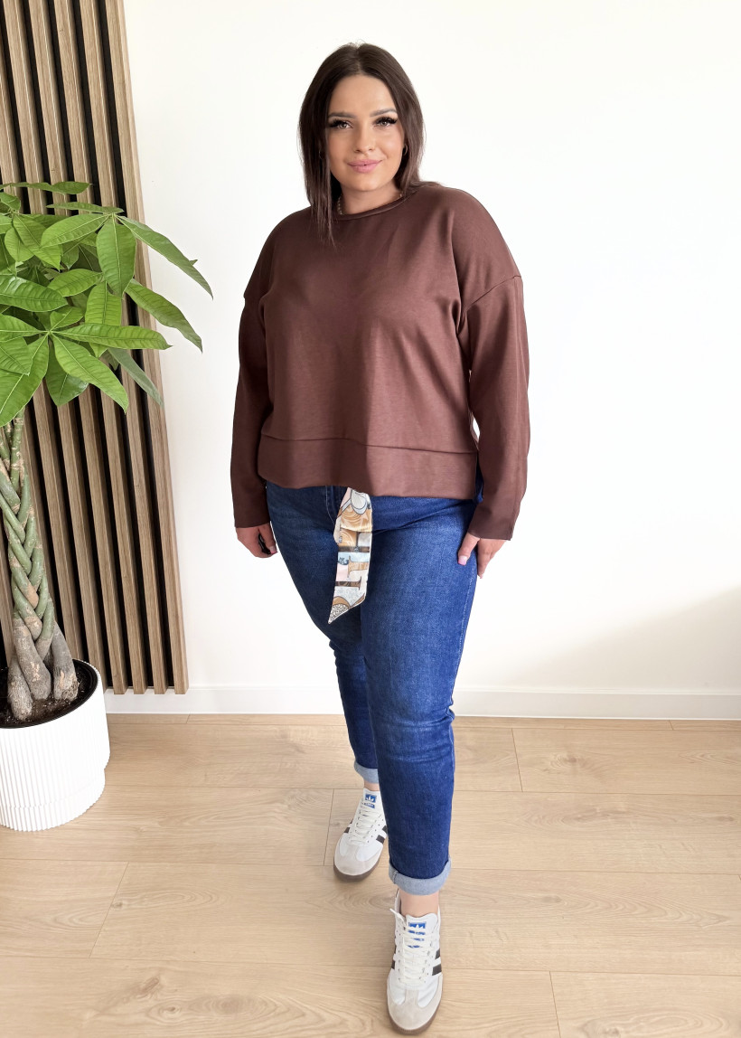 Bluza DOREMI czekolada 