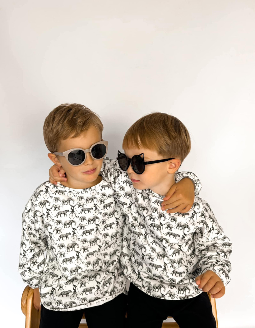 Bluza Zoo Kaya - Bawełniana Bluza dla Dzieci
