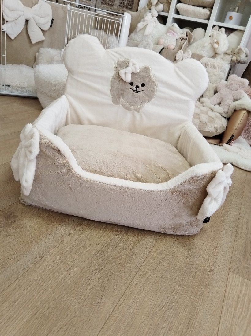 Housse Cute teddy - Caramel Vanille