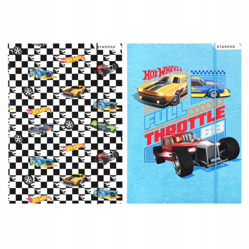 Teczka A4 z Gumką HotWheels 