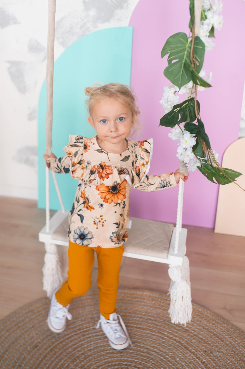 BLUZKA Z FALBANKĄ JESIEŃ MAM TEN LUZ