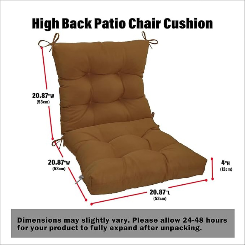 Poduszka ogrodowa na leżak Kunste 2 sztuki