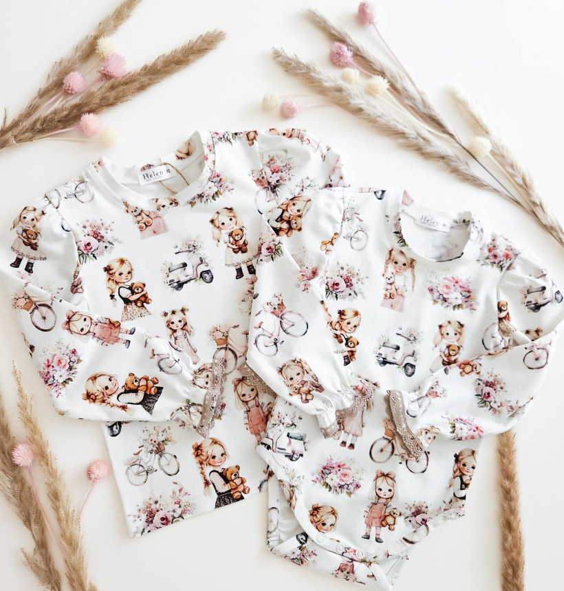 BODY/BLUZKA JESIENNE DZIEWCZYNI HELEN