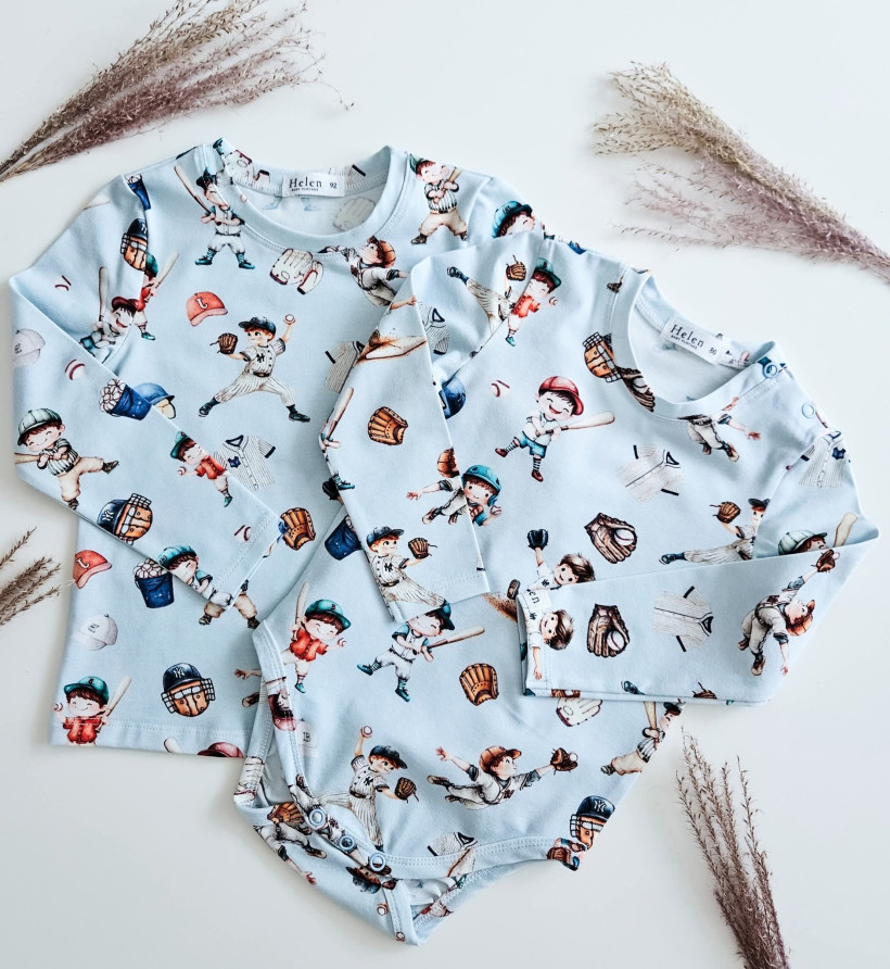 BODY/BLUZKA BASEBALL NA BŁĘKICIE HELEN