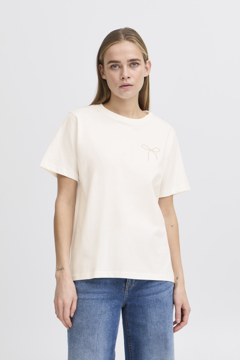 tshirt ichi nynna biały