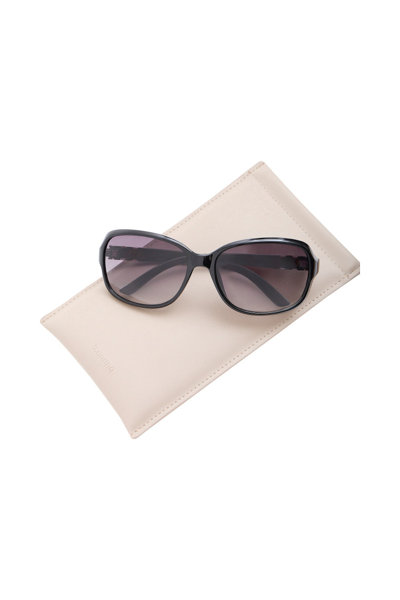 okulary sun byoung w etui owal elit czarne