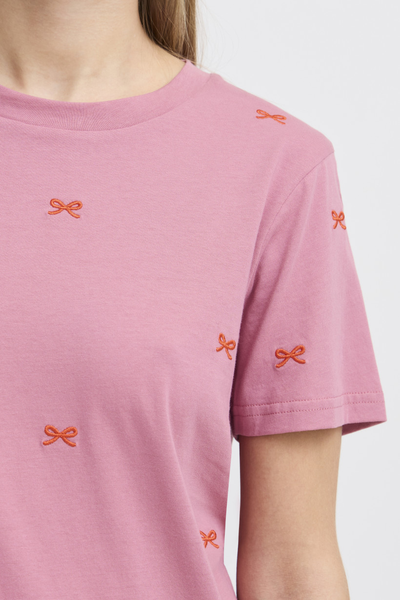 tshirt ichi camino rose