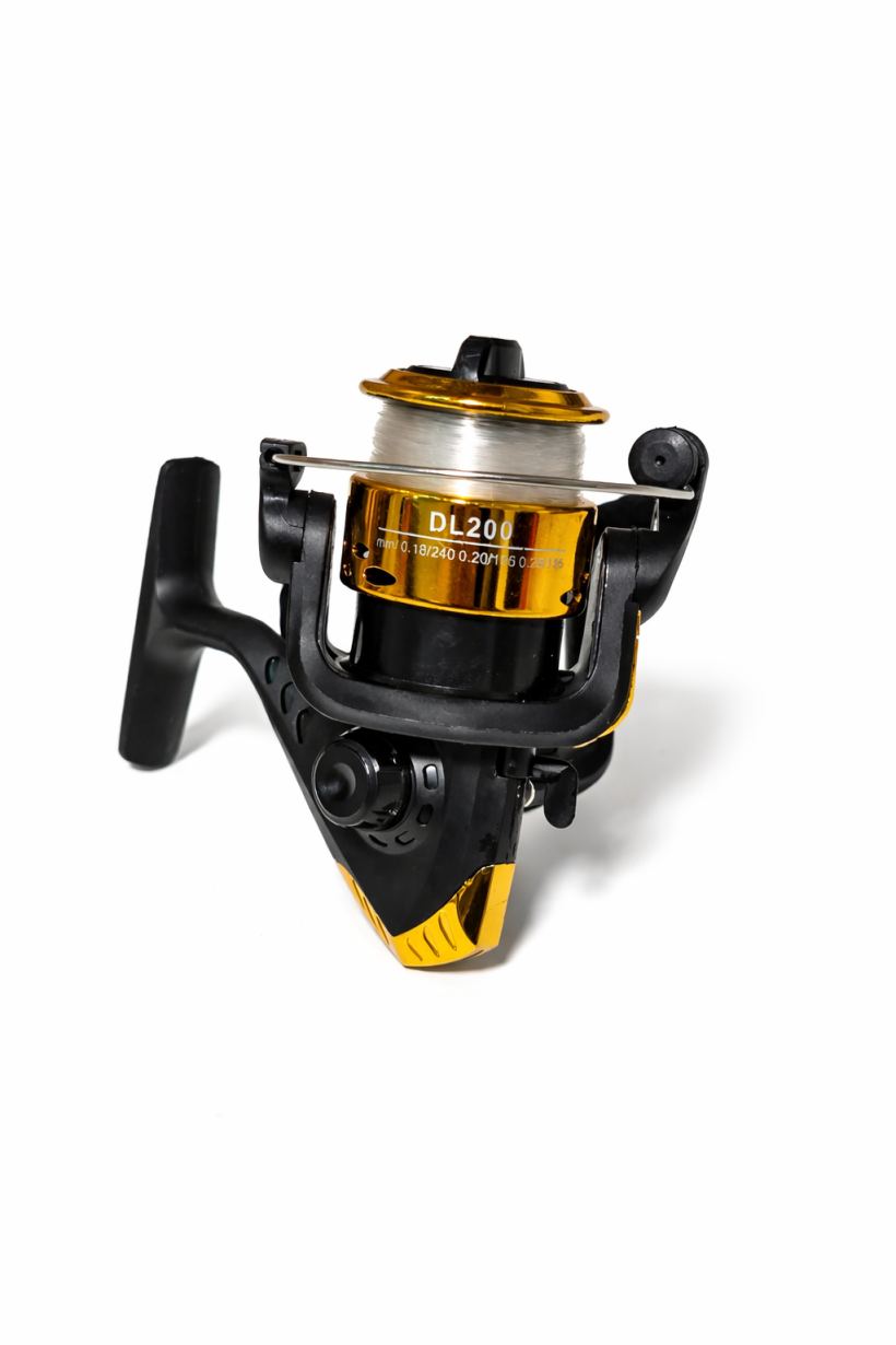 Kołowrotek wędkarski Miracle Fish JL200 z żyłką
