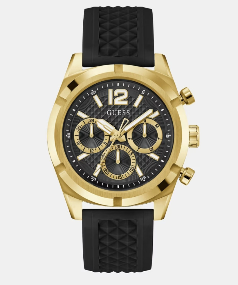 Guess Zegarek na silikonowym pasku