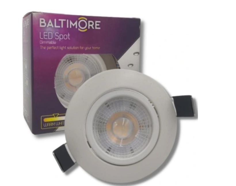 OPRAWA LED BIAŁA BALTIMORE OCZKO podtynkowe 500 lu