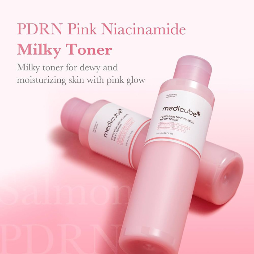 Medicube PDRN pink nacinamide milky  toner do twarzy
