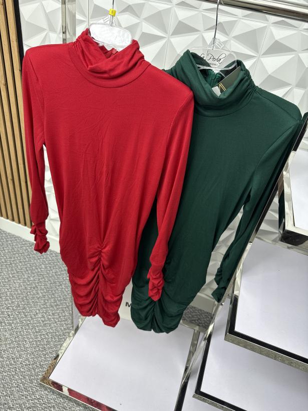 Sukienka Golf z marszczeniem  millagro Uni do m