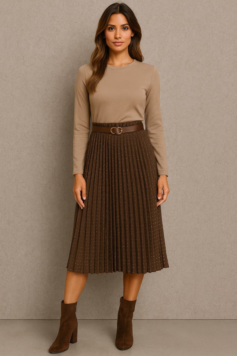 SPÓDNICA BLINK BLINK PLISOWANA 