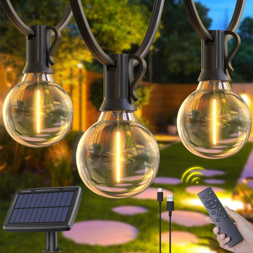 GIRLANDA SOLARNA 12 M 