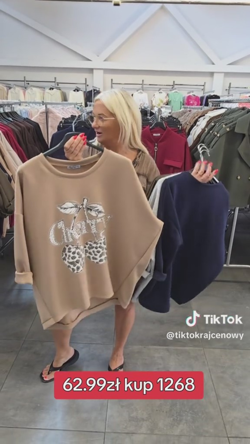 BLUZA WIŚIENKA 