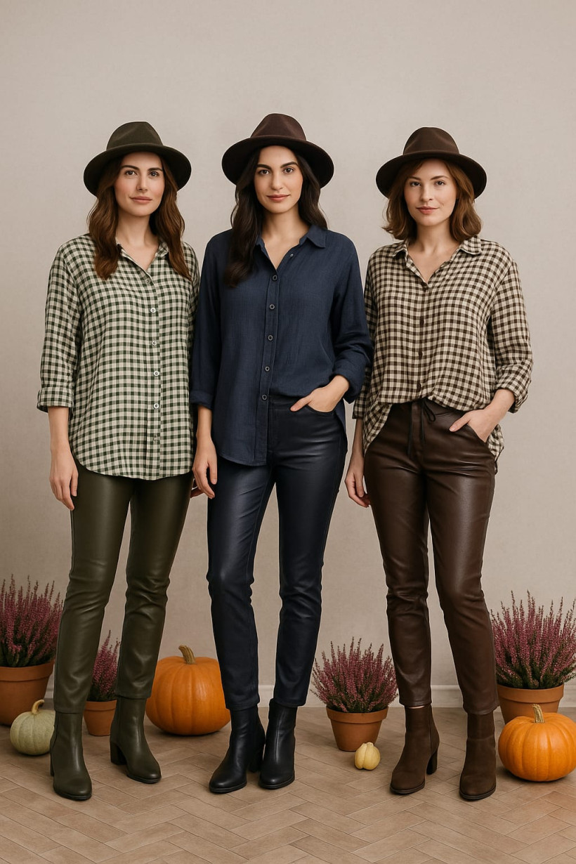 KOSZULA BAWEŁNA KRATA