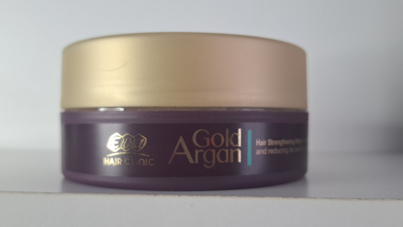 Maska do włosów Gold Argan Eva Hair Clinic 