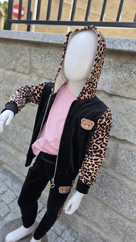 Dres welurwoy MIŚ czarny