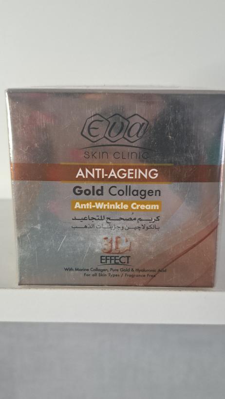 Krem przeciwzmarszczkowy Gold Collagen Eva Skin Clinic
