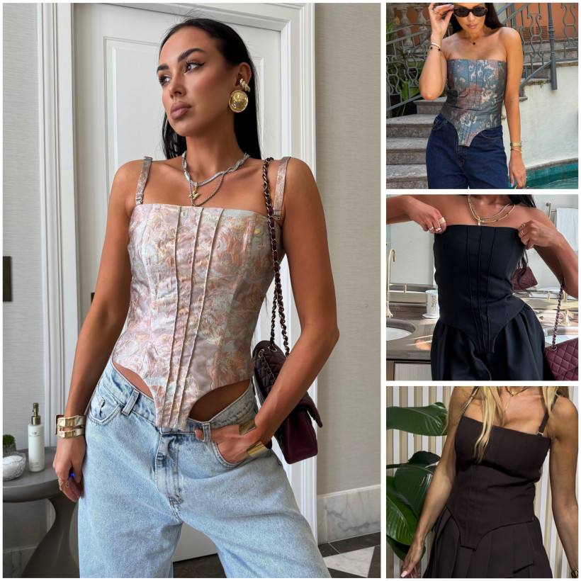 LA MILLA GORSET WIĄZANY