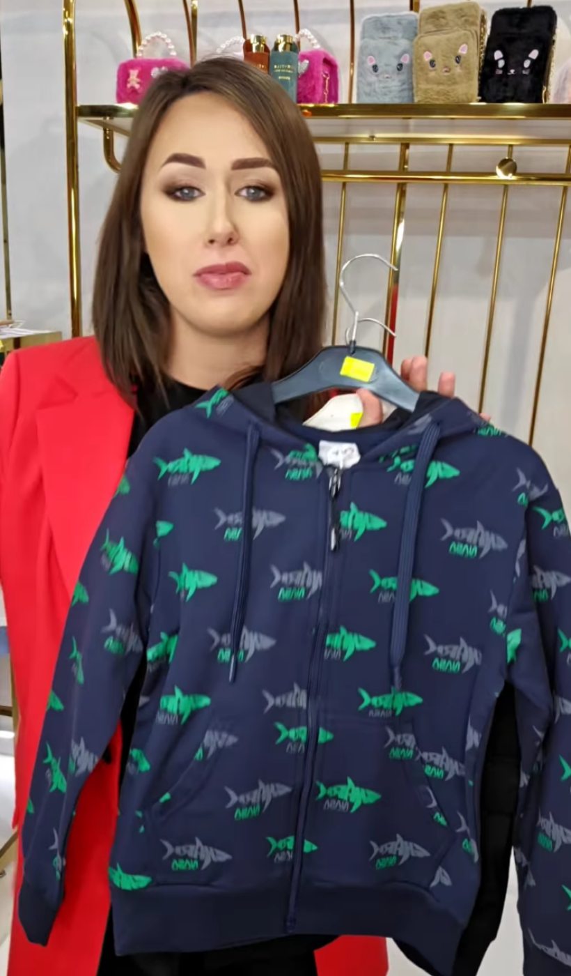 Bluza SHARK NASA YL-530A2- GRANAT