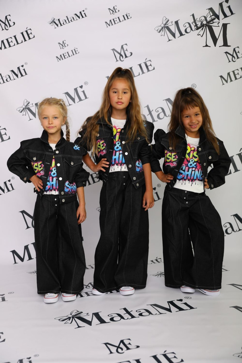 DZWONY JEANS CZARNE Z ZAKŁADKAMI MAŁA MI