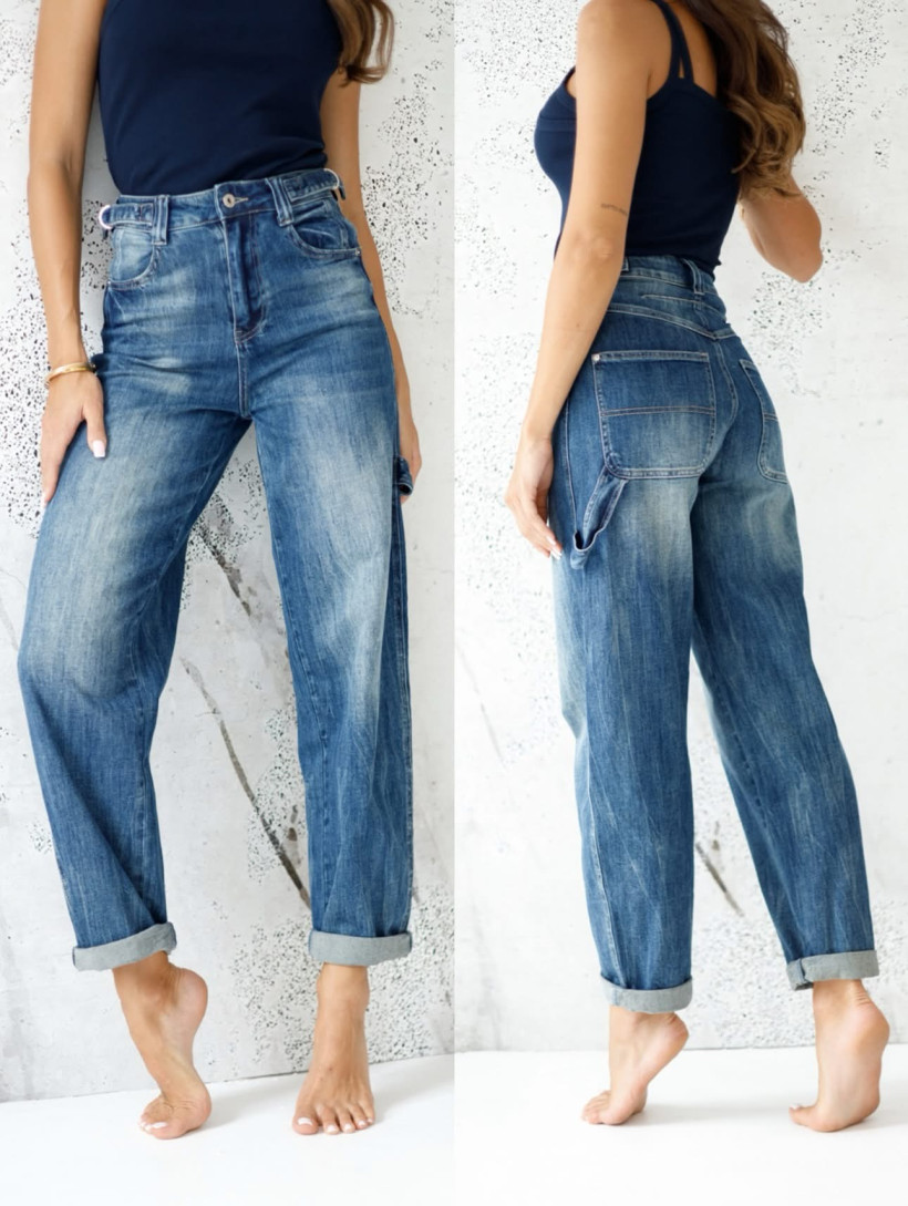 By o la la..! spodnie jeansowe