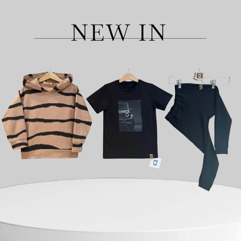 T-SHIRT CZARNY MERCEDES  MIMI 