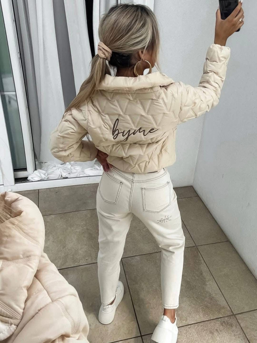 Kurtka  By Me VESTE – beżowa