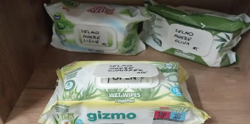 SELMO MOKRE - Chusteczki zapachowe mniejsze