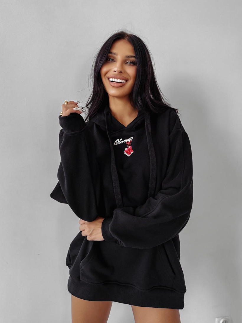 bluza FLINT czarna wyprzedaż 