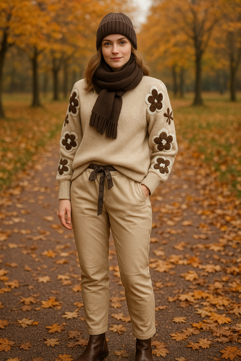 SWETEREK LV KWIATKI RAMIONA