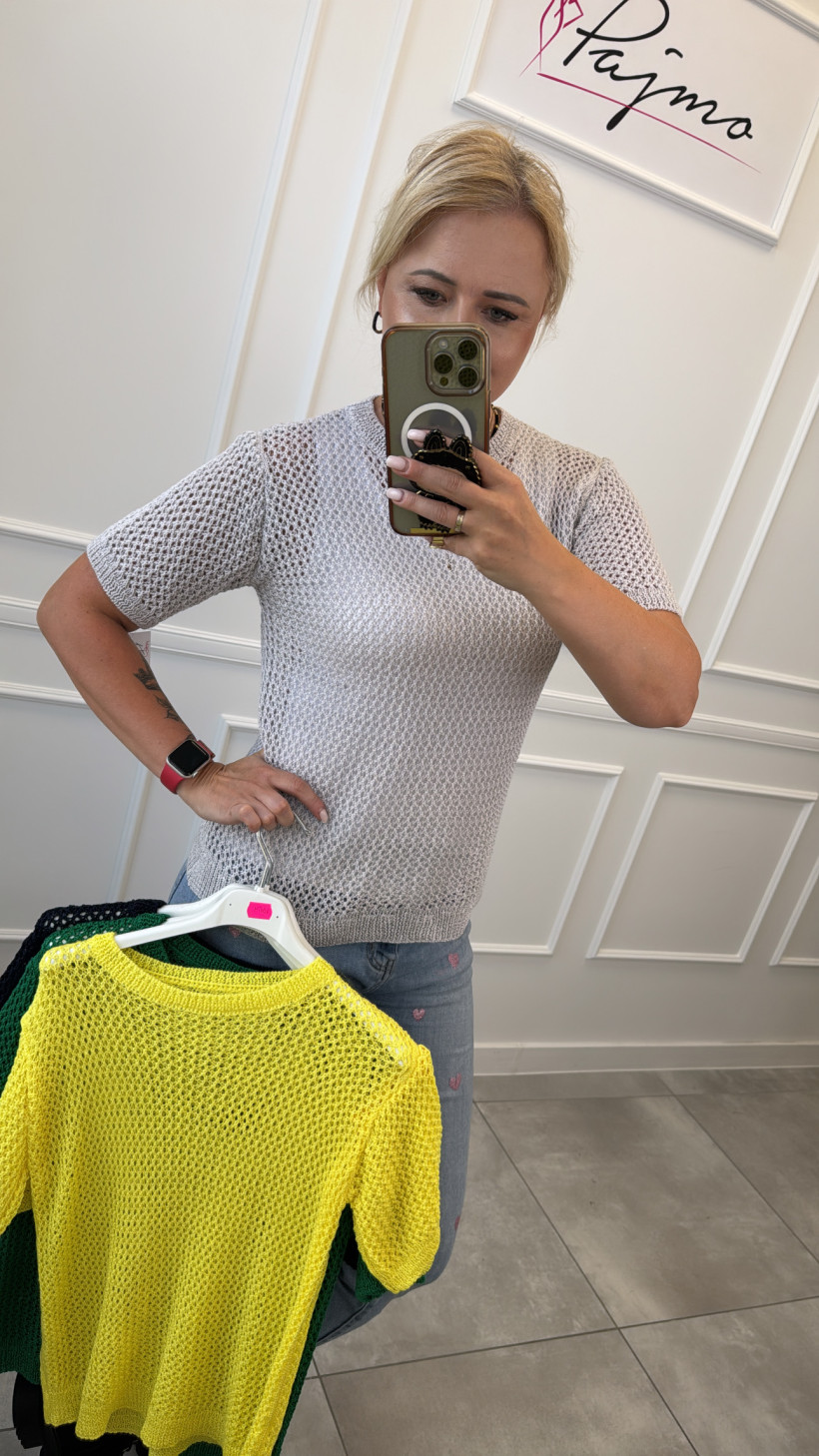Sweter ażur 13313