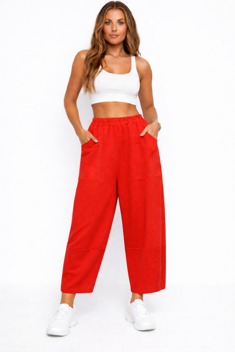 SPODNIE TULIPANY MASEŁKO