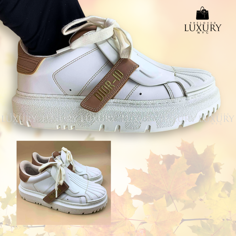 CHRISTIAN DIOR-ID low-top sneakers size 36 fits 5.5