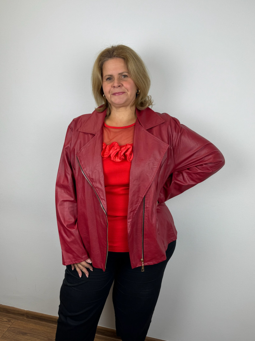 Italia nr IV - Ramoneska ecoskórka - 2663 - bordo