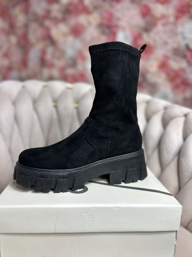 Botki zamszowe za kostke RENDA(518-19)