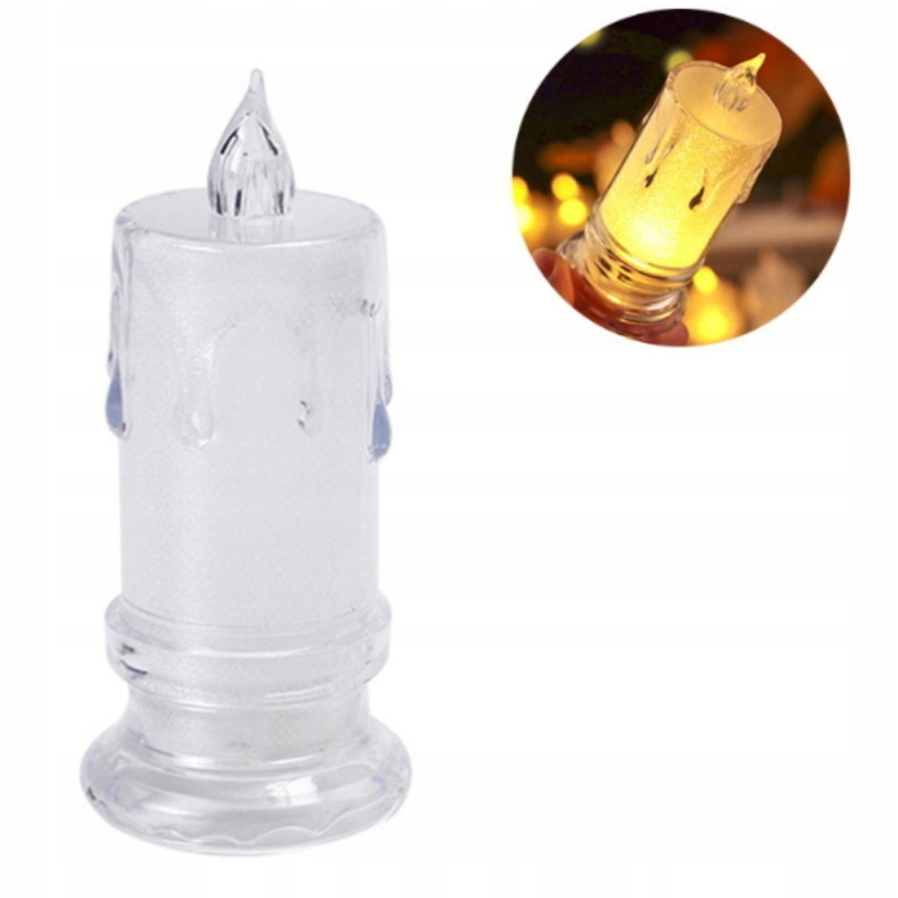 Świeczka LED – Wkład do Zniczy | Lampka Wieczna 11cm