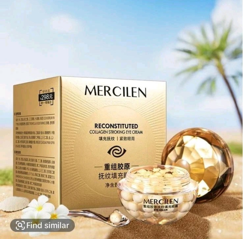Mercilen collagen stroking eye cream