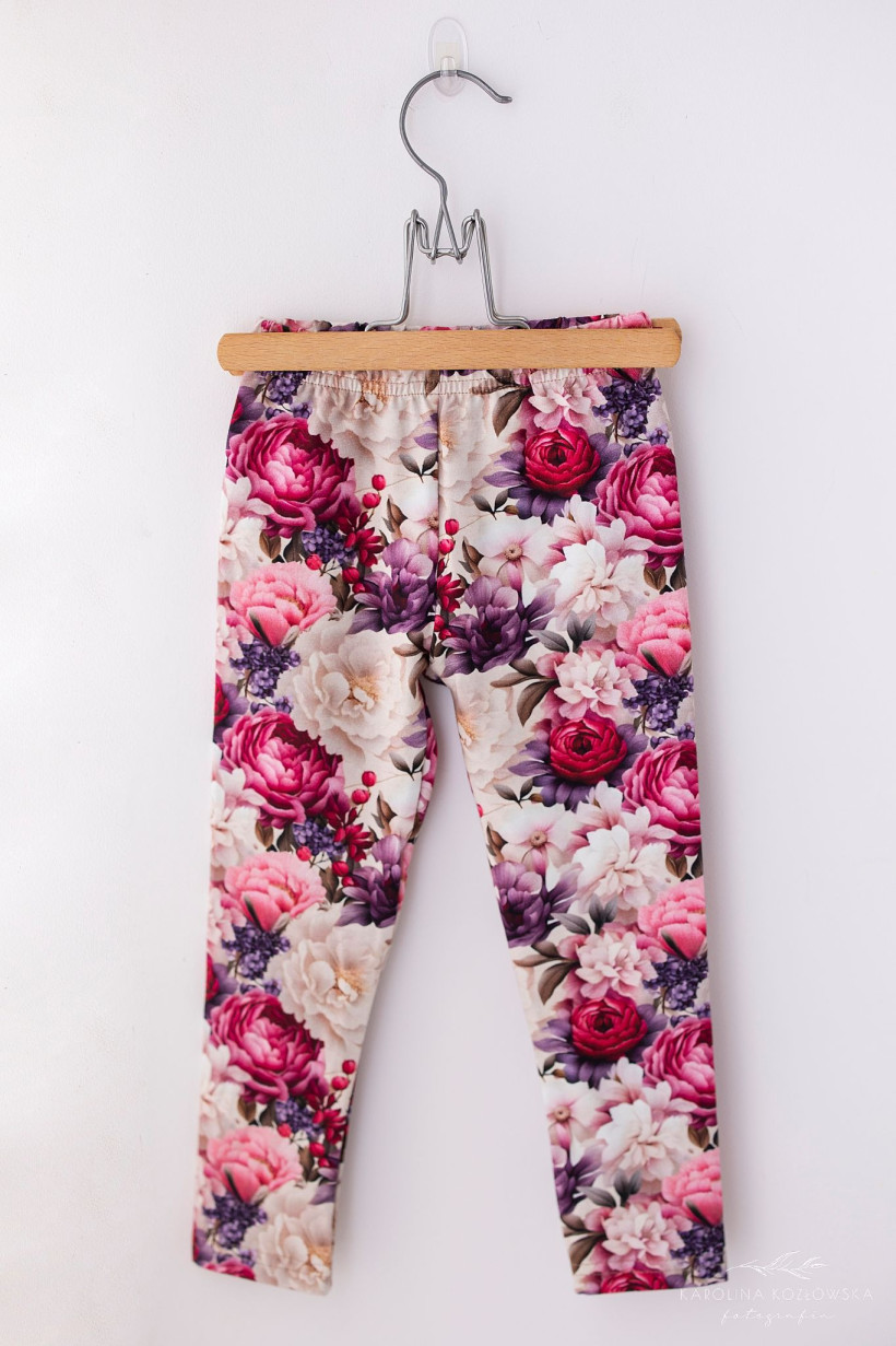 LEGINSY JESIENNY OGRÓD LILY GREY !WYPADAJĄ ZANIŻONE - ZAMAWIAMY ROZMIAR WIĘKSZE!