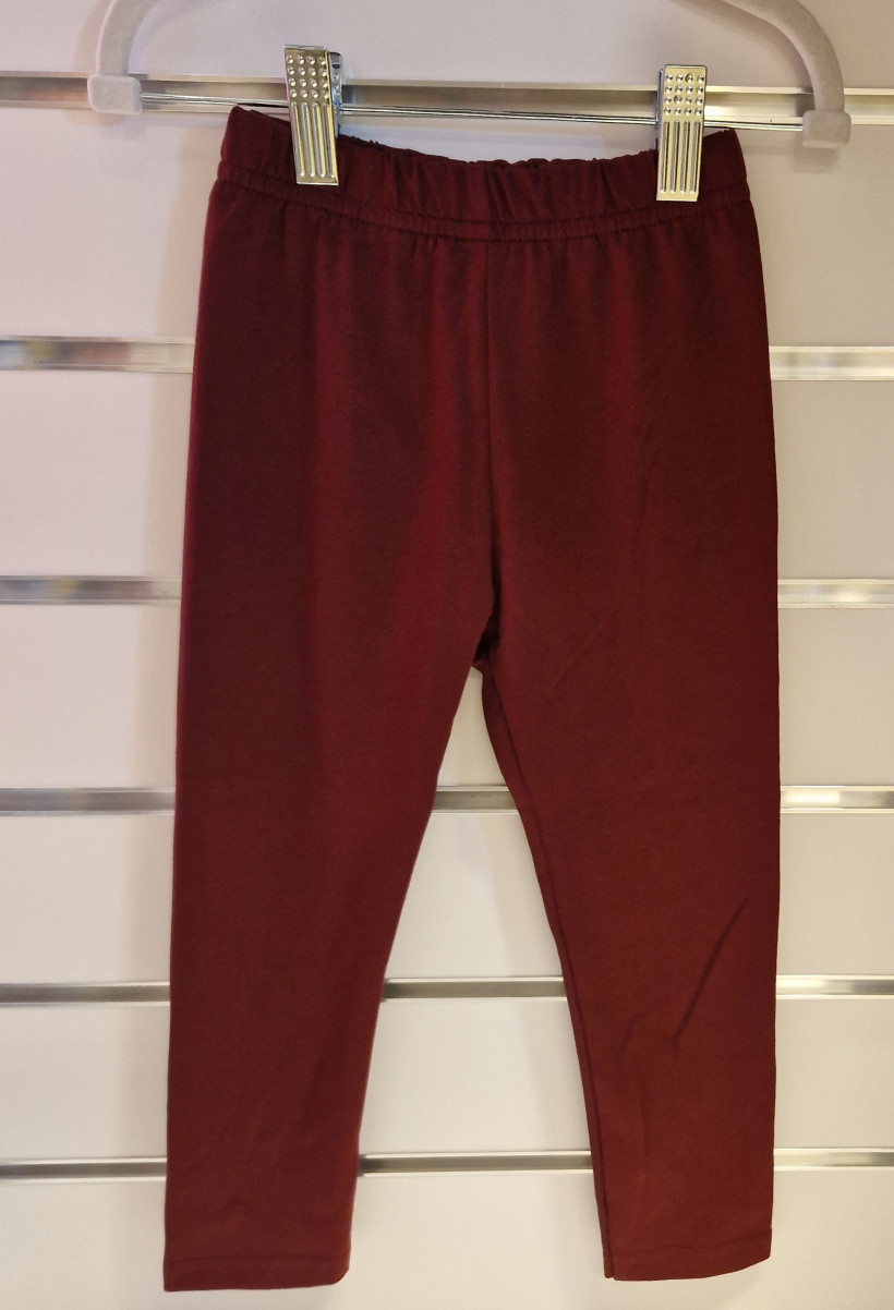 LEGINSY BURGUND LILY GREY (GRUBSZY SINGIEL) !WYPADAJĄ ZANIŻONE -ZAMAWIAMY ROZMIAR WIĘKSZE! 