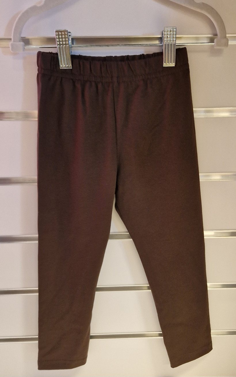 LEGINSY CZEKOLADA  LILY GREY (GRUBSZY SINGIEL) !WYPADAJĄ ZANIŻONE -ZAMAWIAMY ROZMIAR WIĘKSZE! 