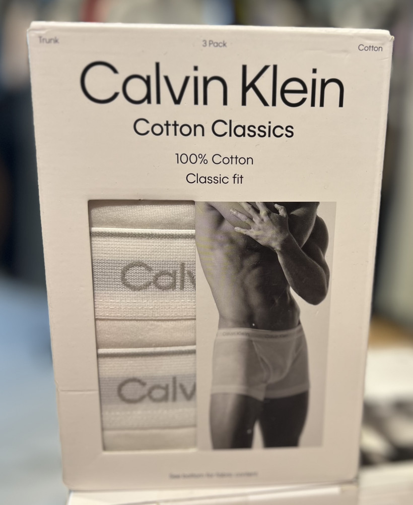 Bokserki Calvin Klein białe 3pack